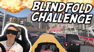 BLINDFOLD CHALLENGE AT MONACO | F1 2017