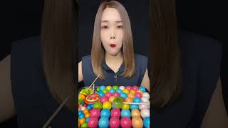 Exploring toy candy 😍 ASMR mukbang with a sweet twist #shorts