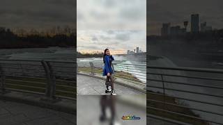 Neetu Bisht at Niagara Falls 😍😻|| #shorts #youtubeshorts #neetubisht #niagarafalls #new #trending