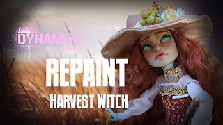 Repaint: Harvest Witch Monster High Art Doll