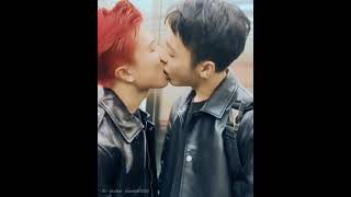 [BL] chinese gay couple hot kisses 🌈🍒 || part - 1