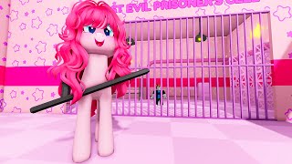 PINKIE PIE'S - MY LITTLE PONY'S PRISON RUN OBBY ROBLOX