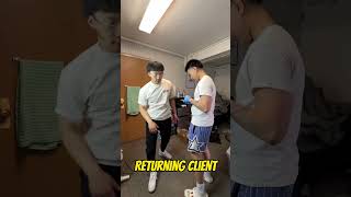 Barbers with New Clients Vs Returning Clients #barber #barberlife #comedy