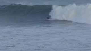 Longest wave ridden in the history of Lagos, Algarve! (6th of January 2014 by Alex Botelho)