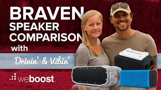 Braven BRV X, BRV Pro & 705 Bluetooth Speaker Comparison | weBoost