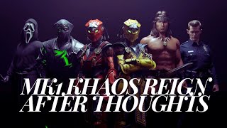 Mortal Kombat 1 Khaos Reign After Thoughts