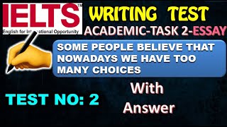 IELTS Writing Task 2: Academic| Model Essay | Test No:2| Band 9 |  Writing 2024 📝📈 #IELTSWriting