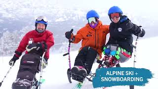 Challenged Athletes Foundation Winter Sports Weekend in Idaho