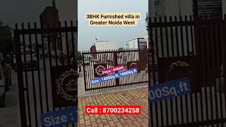 3BHK Furnished Villa In Greater Noida | Duplex Villa in Greater Noida #shorts #villa #luxuryhouse