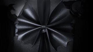 DIY Bat Shaped Bow | Goth It Yourself