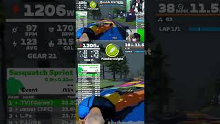 Zwift Green Jersey Sprint I still Got it When I need it | #powerkarma on #Twitch