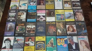 32 Casettes Retro Vintage Originales Rock, Pop y Romántico Oferta x Todos