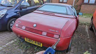 💥1997 Alfa Romeo Spider 🏎️ Lost manual key Using Autel IM508. Nice convertible classic Car Barn Find