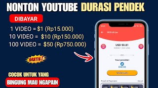 Nonton Youtube Dibayar Rp 750 Ribu Durasi Pendek - Cara Mendapatkan Uang Dari Internet 2024