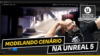 Modelando Cenário pra Games [Unreal 5] com Matheus Massari #unreal5 #unrealengine