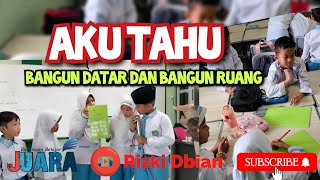 Pembelajaran Matematika Bangun Ruang dan Kubus #matematika #bangunruang #belajar #mindemangan