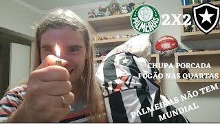 #REACT PALMEIRAS 2X2 BOTAFOGO #REAÇÃO (COPA LIBERTADORES 2024 - OITAVAS DE FINAL - VOLTA)