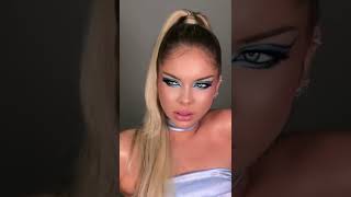 Makeup fashion blue 💥#shorts #beauty #makeup #fashion #tiktok #viral #foryou #trending #fyp