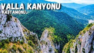 Valla Kanyonu Kastamonu - Valla Kanyonu Seyir Terası - Pınarbaşı Kastamonu - Kastamonu Gezilecek Yer