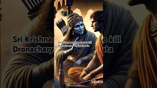 Sri Krishna makes a plan to defeat Dronacharya - Mahabharata #krishna #arjuna #dronacharya