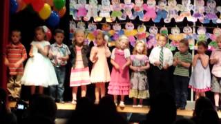 Eddie preschool graduation performance