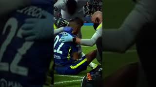 Ziyech injury💔 #hakimziyech #chealse #morocco #moroccofootball