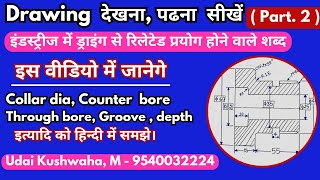 how to read engineering drawing - इंजीनियरिंग ड्राइंग कैसे पढ़ना सीखें -? GD&T - VIDEO 2