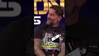 When bayley first saw cm punk #wwe #cmpunk #shorts