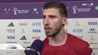 Portugal 2 - 0 Uruguay | Rúben Dias post-match interview