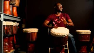 M'Bemba Bangoura Plays Wula Djembe #4053