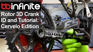 Rotor 3D Crank ID and Tutorial: Cervelo Edition