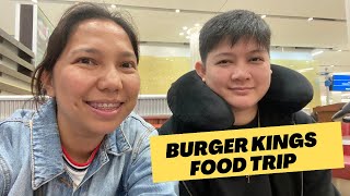 Terry’s Food Trip @BurgerKings | with Khokay ko @khollection | I will Miss U KhoJaRry