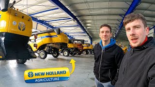 NEW HOLLAND nous INVITE avec STERVIO ! (Tests de tracteurs)