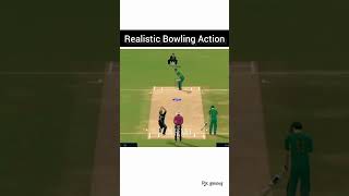 Realistic bowling action of M.henry in Real cricket 22 #shorts #short #trending #viral #shortvideo