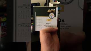 Steelers fact/trivia 7/30/24