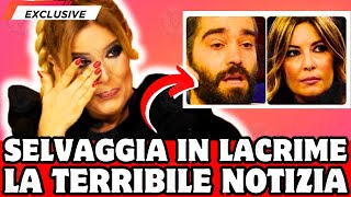 🔴 SELVAGGIA LUCARELLI IN LACRIME: "LA TERRIBILE NOTIZIA SHOCK DI POCO FA..."