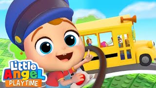 Wheels on the Bus | CoComelon Nursery Rhymes & Kids Songs #nurseryrhymes #baby