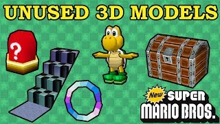 Unused Models in New Super Mario Bros DS