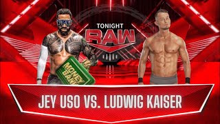 [WWE 2k24] FULL MATCH - Jey Uso vs. Ludwig Kaiser