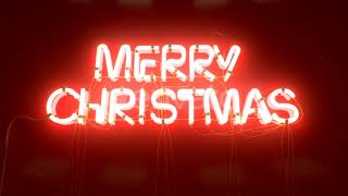 NEON MERRY CHRISTMAS 🌲3D Best Wishes || whatsapp video || 3D video first ||