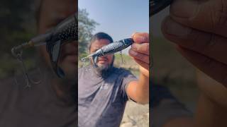 Amazing lure for predator fishes | top water fishing | #shorts #fishing