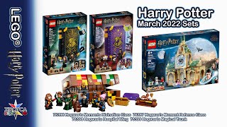 LEGO Harry Potter March 2022 Sets - Official Images - 76396 76397 76398 76399 Hogwarts Moments Class