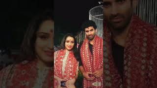 Shraddha Kapoor with Aditya Roy Kapur ❤️Missing them #couple #bollywood #trending