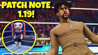 WWE 2K23 Patch 1.19 (Future DLC, Lilly Added & More)