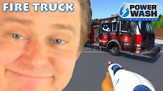 Power Wash Simulator - Fire Truck - Any Equipment - World Record