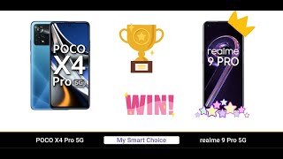 Realme 9 Pro 5G wins on POCO X4 Pro 5G | POCO X4 Pro 5G VS realme 9 Pro 5G | My Smart Choice