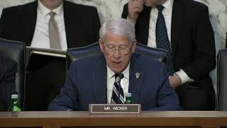 Wicker Urges Faster Approach to Ukraine Aid at Senate Armed Services Committee Hearing