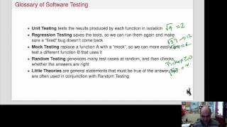 Software testing