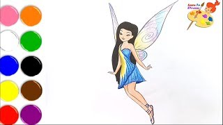 How to draw silvermist from tinkerbell  || Art video || Drawing