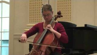 Tamra Baca ~ Bach Suite in G major for Solo Cello ~ Gigue